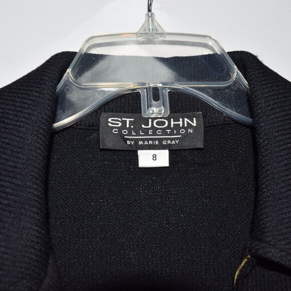 St. John Collection Twin Set / Dragonfly Jacket and Tank Top - Picture 6 of 8